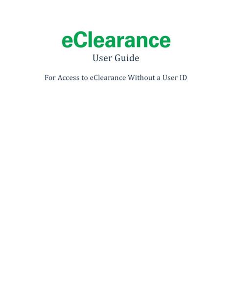 eclearance|e clearance certificates.